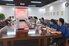 國家紡織產(chǎn)品開發(fā)基地評(píng)估組來公司開展工作